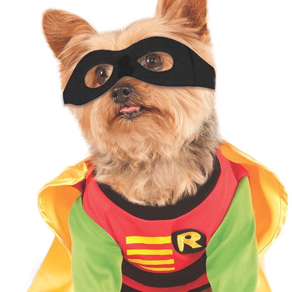 DC Comics Marvel ROBIN Dog Halloween Costume Me…